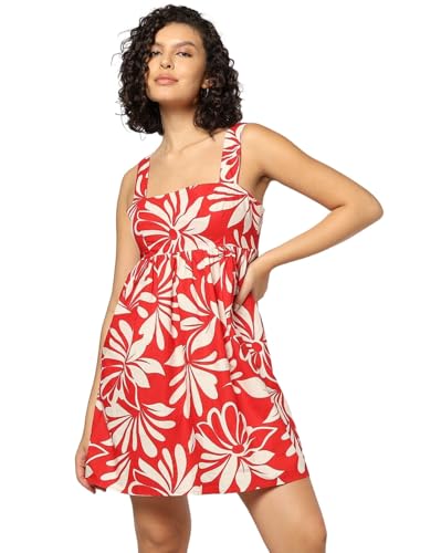Image of Gap Women Stylised Above The Knee Sleeveless Casual Dress