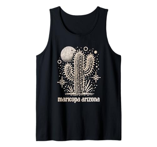 Maricopa Arizona - Maricopa AZ Cactus Camiseta sin Mangas