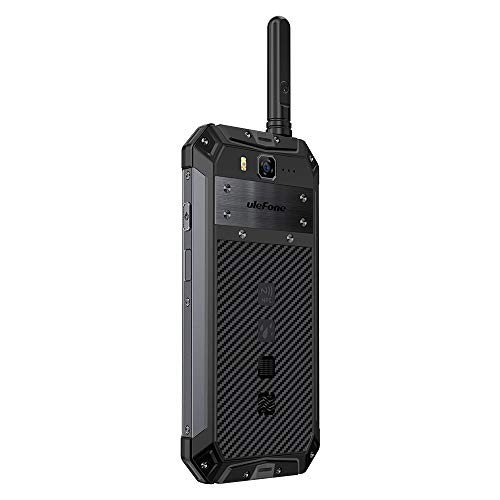 Rugged Phones Unlocked Ulefone Armor 3WT, Walkie Talkie IP68 Waterproof Smartphone 10300mAh Battery 5.7" FHD+ Helio P70 6GB + 64GB Android 9.0 Dual 4G Global Version Compass GPS+Glonass NFC(Black) - Thumbnail 7
