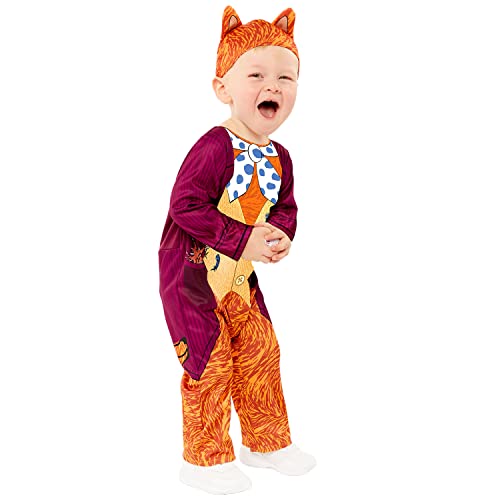 Disfraz de Fantastic Mr Fox comodo para evitar rozaduras en bebes de 3 a 36 meses 2