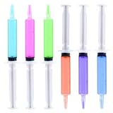 FOCUSLINE 50 Pack Jelly Shot Syringes, 1.5 OZ Capacity Reusable Party Springe for Jelly Shot, Durable Jelly Shot Syringes for Halloween Thanksgiving Christmas Bachelorette Parties