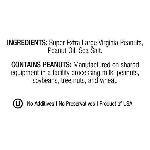 The Peanut Shop Of Williamsburg Artisan Handcooked Virginia Peanuts Generously Salted, 10.5 Oz #TOP2