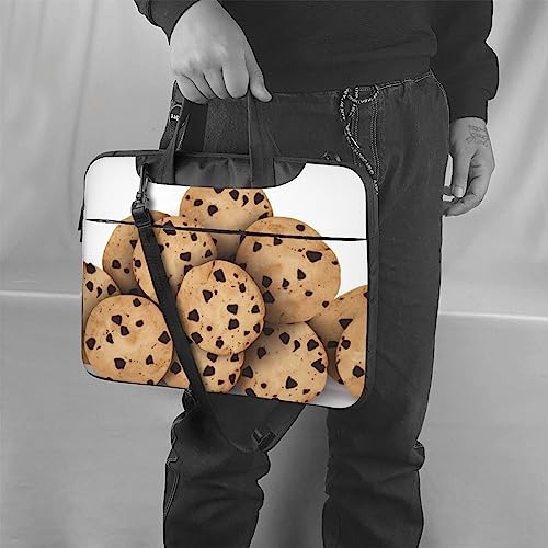 Maletín para laptop negro estilo bolso unisex miniatura 3