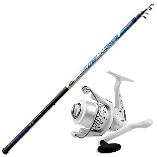 linea-effe Set Bolognese Canna Delta 4 m + Shizuka SK7 2000 Cover