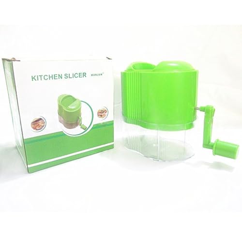 Cortador manual de verduras con 3 funciones y mango antideslizante miniatura 2