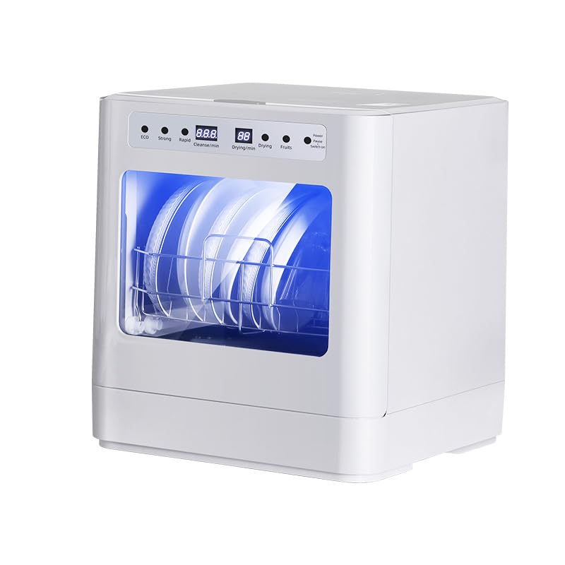 Mini lave vaisselle 8 couverts à rinçage haute pression 360 degrés