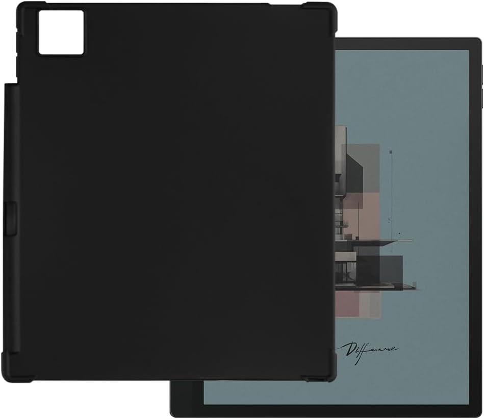 Case Compatible with Onyx Boox Tab Ultra C Pro 10.3 2023, Lightweight Soft TPU, Anti-Scratch Ultra Thin Protective Tablet Cover, Shockproof Shell Shockproof Black