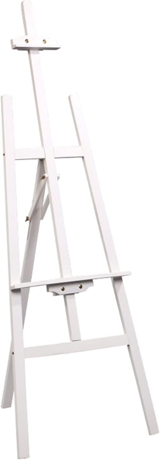 Staffeleiständer, Leinwandständer, 175 cm, zusammenklappbare Staffelei, A-Rahmen, Bodenstaffelei aus Holz, Kunstausstellungsständer, Stativ für Erwachsene, verstellbarer Leinwandhalter, zum Malen, Z
