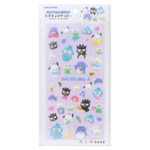 Amazon.co.jp: はぴだんぶい[シールシート]エポキシステッカーサンリオ