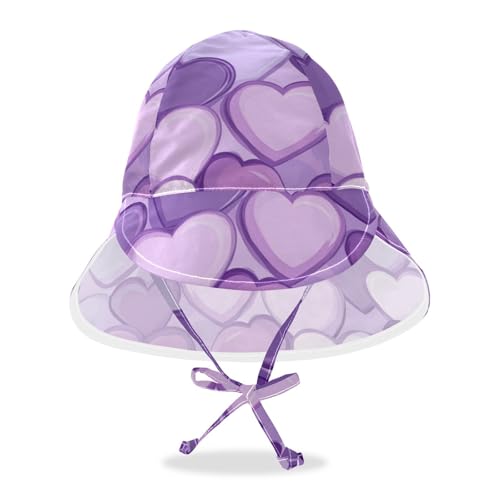 Toddler Baby Sunhat Baby Boys Beach Play Hats Girls UPF 50+ Large Brim Traveling Swim Hat