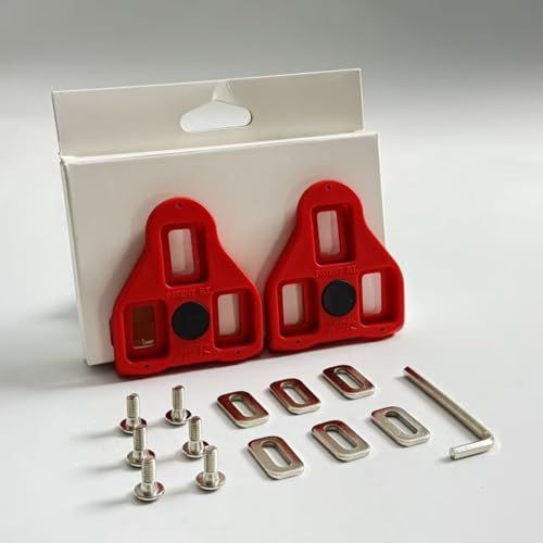 Calas SPD Compatibles SH51 SH56, Kit Calas 2 Agujeros para Zapatillas Ciclismo MTB, Indoor Cycling y Spinning(Round Box)