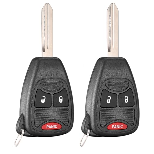 2 PCS Key Fob Replacement Fits for Dodge Ram 1500