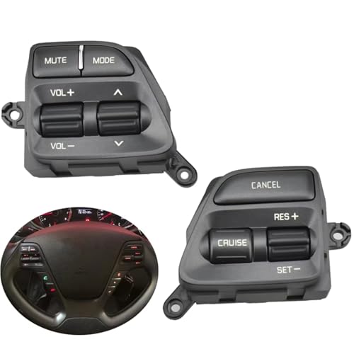 Boutons commande volant usés ? Réparez le régulateur Kia Ceed Rio3 - 4