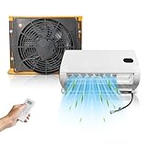 Aspligo 12V dc Truck Camper Van Air Conditioner 10000BTU Universal 12 Volt Electric RV Automotive Split Air Conditioning ac Unit for semi trucks RV Motorhome Crane Tractor