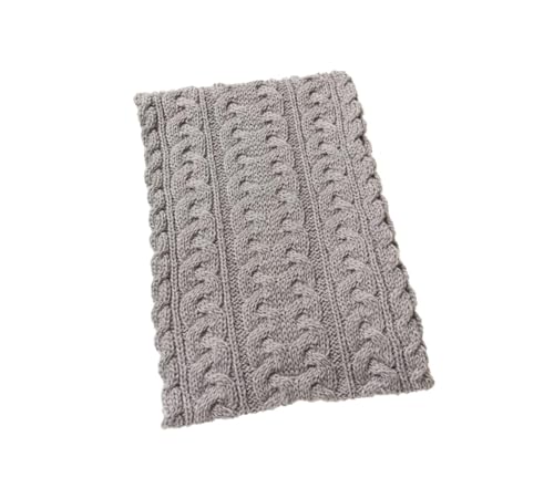 Aran Crafts Irish Cable Knitted Wool Heavyweight...