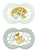 MAM Rock N' Roll Orthodontic Pacifier, Unisex, 6+ Months, 2-Count