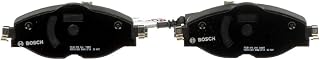 BOSCH BC1760 QuietCast Premium Ceramic Disc Brake Pad Set - Compatible with Select Audi A3, A3 Quattro, A3 e-tron, TT Quattro; Volkswagen e-Golf, Golf, GTI, Jetta, Passat, Taos + More; FRONT