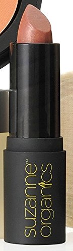 Suzanne Somers Organics Sheer Satin Lipstick in"Antique Rose" - 0.15 Oz