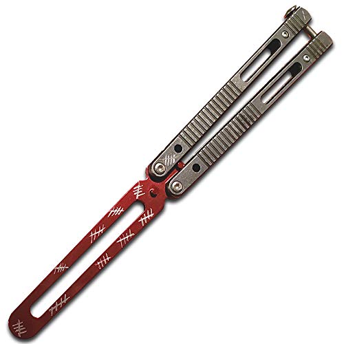 Butterfly Knife Trainer with Bearings, Custom made by Knivesmatter (AoD Bounty Hunter)