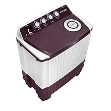 VOLTAS BEKO 7 Kg 5 Star Semi-Automatic Top Loading Washing Machine WTT70ALIM (Burgundy)