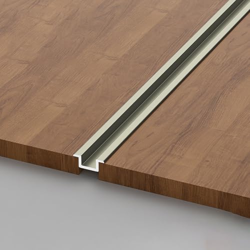 床見切り材 廊下用 水平面遷移 2本 長さ150cm タイル装飾移行 フロアデコレーション アルミニウム材 耐摩耗性 耐傷性 強くて耐久性がある 家庭用、店舗用、またはDIY愛好者にも最適(様式7,7mm)