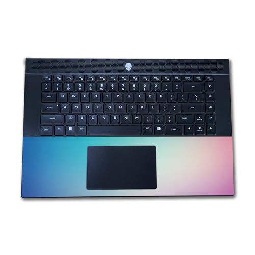 Image of Laptop Skin Compatible with Alienware M16 R2 (2024) - Vivid Fog - Premium 3M Vinyl Protective Wrap Decal Cover - Easy to Apply | Crafted in The USA by MightySkins