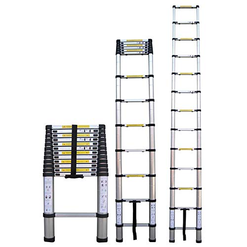 Buy ALEXTREME 12.5FT 3.8m Telescopic Extension Ladder Aluminum, 330lb