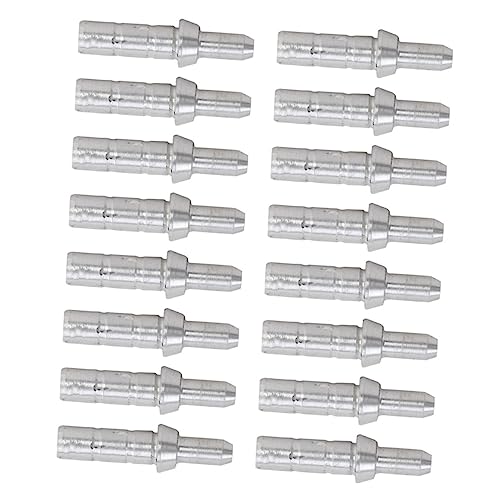 balacoo Arrow Tail Aluminum Arrow Nock 40pcs/Package 4.2mm Id Sturdy Safe for Archery Practice Use
