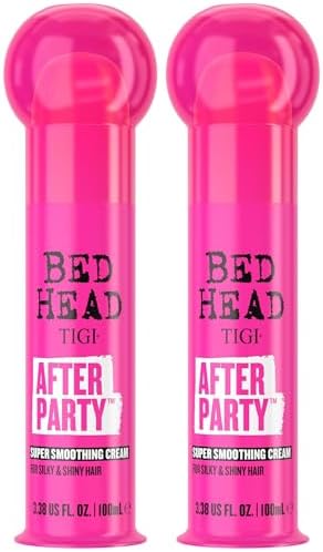 TIGI Bed Head After Party Smoothing Cream 2-Pack, 3.38 Oz Ea