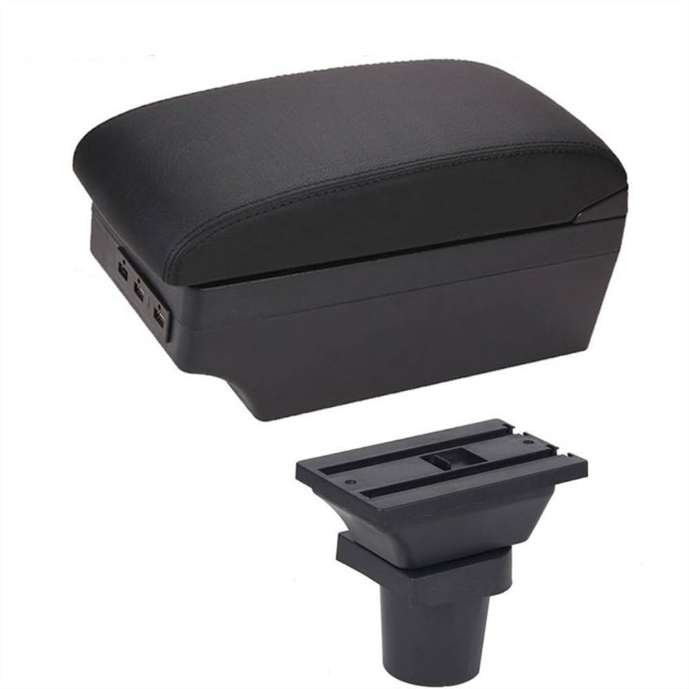 YULEGUDI Car Armrests Armrest Box For Yaris For Vitz 5dr Hatchback 2005 2006 2007 2008 2009 2010 2011 Car Central Storage USB Arm Rest Accessories