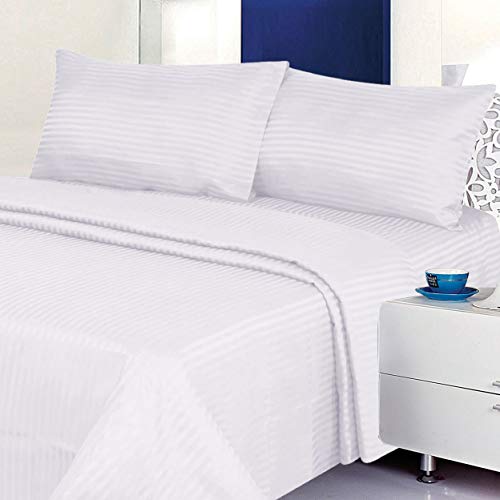 Millenium Linen King Size Bed Sheet Set - Beige Ivory - 1600 Series 4 Piece - Deep Pocket - Cool and Wrinkle Fre e - 1 Fitted, 1 Flat, 2 Pillow Cases