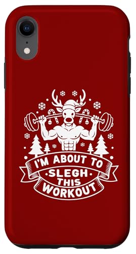 I'm About, To Sleigh This Workout �N���X�}�X �t�B�b�g�l�X �W�� �N���X�}�X �X�}�z�P�[�X iPhone XR �p