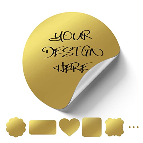 Custom Business Logo Stickers, Personalised Logo Labels - Any Shape,