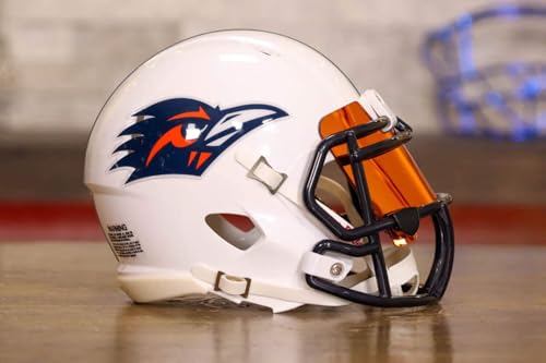 UTSA, Roadrunners Collectible Speed Mini Helmet - GG Special Edition - with Free USA Flag Decal - Green Gridiron