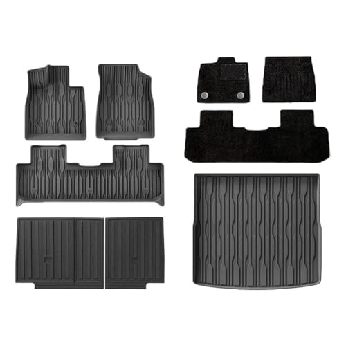 Tapis de sol BYD Seal U Sealion 6 étanche avec doublure coffre TPE