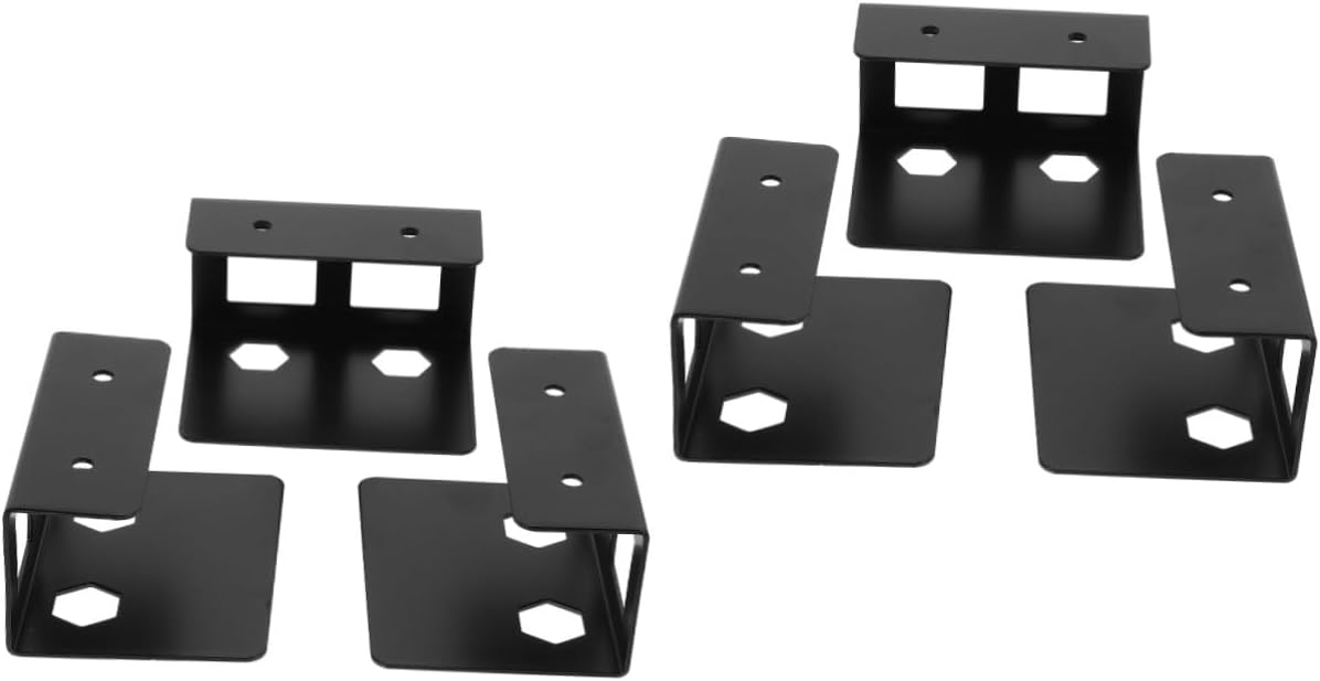 2sets Under Desk Keyboard Holder Laptop Bracket Protective Pads Storage Rack for Laptops Keyboards and Cables Versatile Organization for