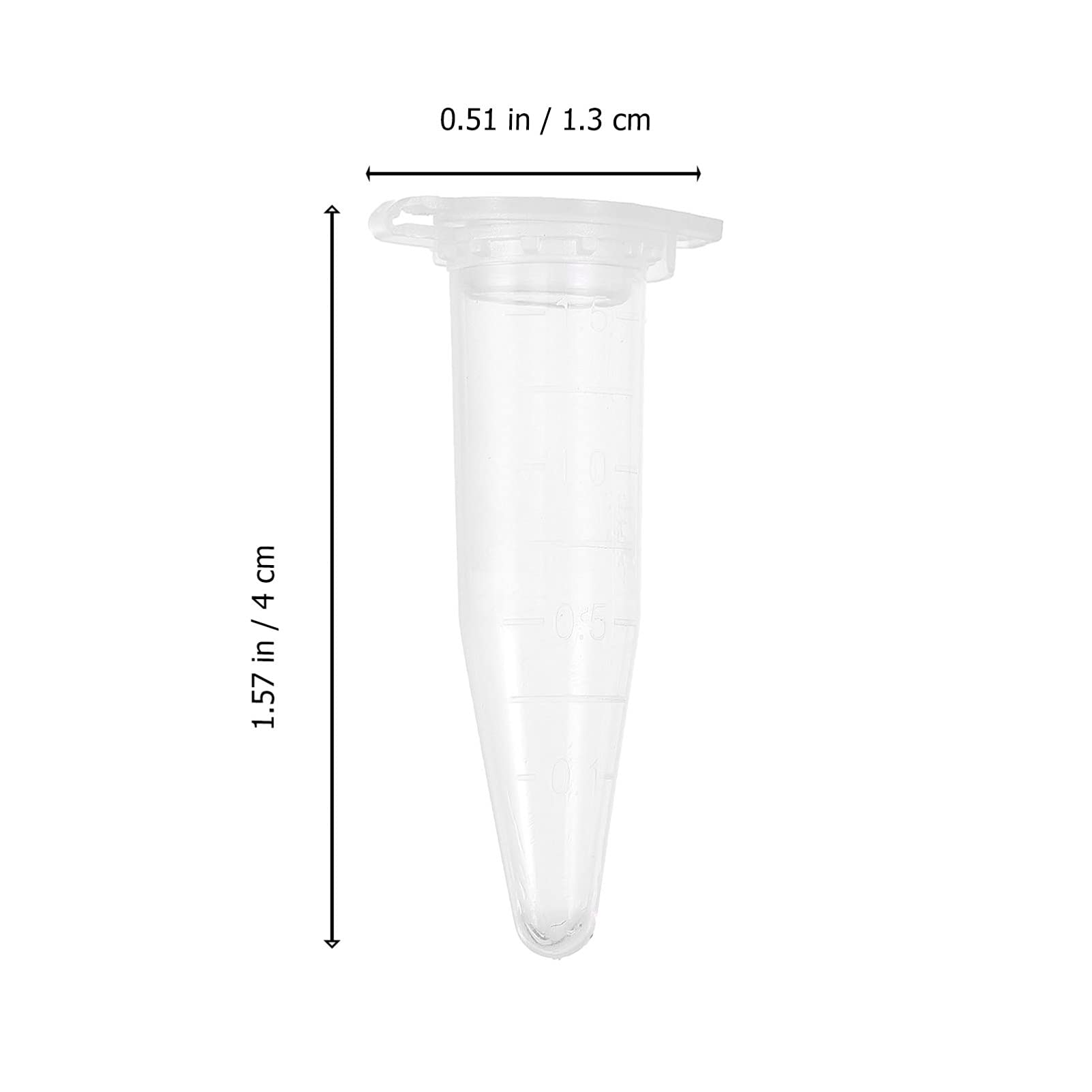 2500 provette coniche centrifuga 0.2ml 0.5ml 1.5ml Provetta Laboratorio Contenitore provette Graduate Provette in plastica sterili esperimenti scientifici Laboratorio