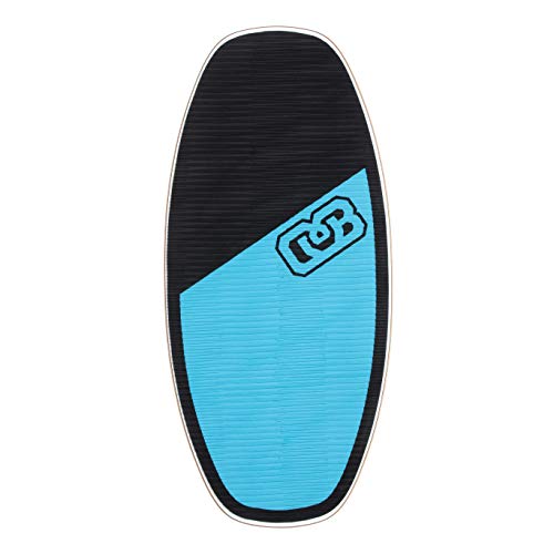 DB Skimboards Standard Streamline Skimboard, Black, Medium