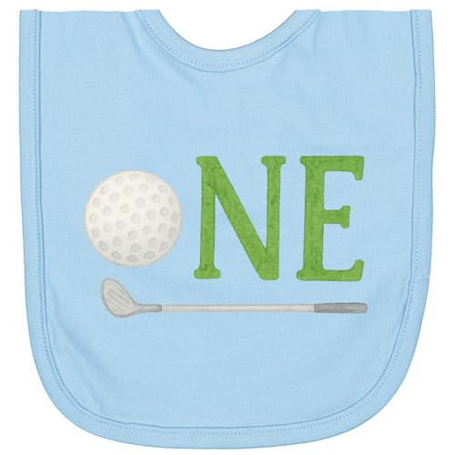inktastic Golf Themed First Birthday 1 Newborn Bib