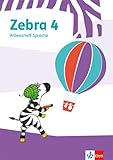  Zebra 4: Arbeitsheft Sprache Klasse 4 (Zebra. Ausgabe ab 2018)