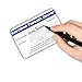 Qualified Forklift Operator Certification Card | 5 pk 3.5x2.25” Plastic Wallet Training Certificate with Expiration Date Fill in Name Completion Hard Hat OSHA Checklist Bulk ID Tag