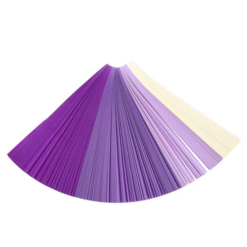 ABOOFAN 520 Feuilles de Papier Origami Étoiles Colorées Papier Spécial Pliage , 520 Pièces pour DIY pour Fêtes et Débutants