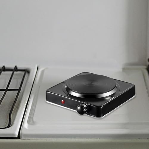 Image of Electric Countertop Single Burner for Indoor Outdoor Tea Party Offices | Kitchen Dining & Bar | Small Kitchen Appliances | Burners & Hot Plates