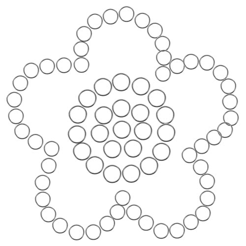 Ipetboom Metal Adjuster Rings Set 100pcs Bra Strap Hooks Swimsuit Clasp Replacement Body Suit Clips Hat Buckle Adjuster for Bra Camisole