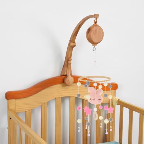 Miniatura 5 de Kbibck Caja Musical Móvil Para Cuna, Motor Móvil Para Cuna, Caja Musical Para Bebes Melodias, 35 Canciones De Cuna, Bebé Musical Cuna Móviles Juguetes Con Gancho Giratorio, Campana Para Cama De Cuna