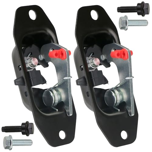 Tailgate Latch Lock w/Bolts 23158822 38677 Compatible with 2007-2018 Chevrolet Chevy Silverado/GMC Sierra 1500 2500 HD 3500 HD for Rear Tail Gate Panel Side Left & Right