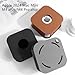 Case for Apple 2024 Mac Mini M4 / Mac Mini M4 Pro,NOUKAJU PU Material Protective Cover,Drop-Proof,Scratch-Proof,Shock-Proof,Dust-Proof,Protective Case for Mac Mini 2024(Brown)