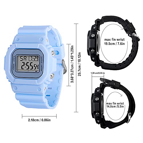 Digital Watch For Men Women Waterproof Outdoor Military Sports Timer Multifunctional Wristwatch Classic Design Easy To Set And Read Alarm Stopwatch Gift For Anniversary #TOP6
