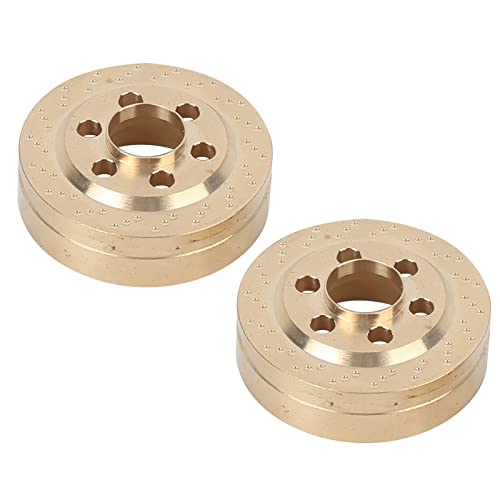 Gegengewicht, Balance Gewicht, Messing, SCX10 RC Crawler, Ersatzteile, 2PCS, für RC Crawler, Kletterauto, für bessere Balance und Stabilität