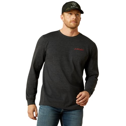 Ariat Men's Stamped Freedom Long Sleeve Tee Shirt2